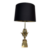 Brass flower lamp