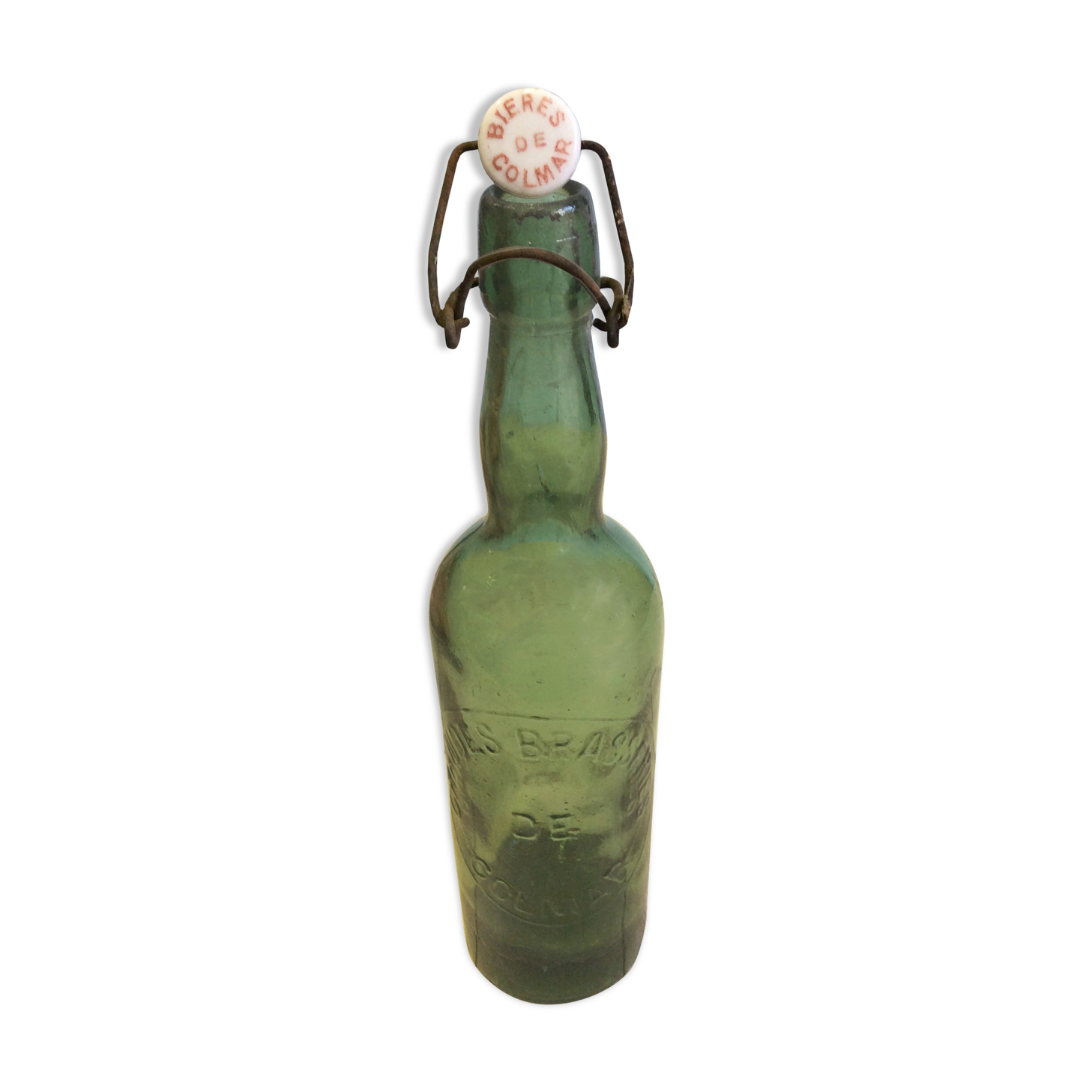 Vintage colmar beer bottle