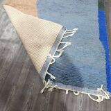 Handmade pure natural wool rug, size 160 x 240 cm