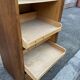 Meuble classeur à rideau coulissant