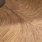 Rattan nomadic table