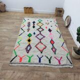 Handmade Berber wool mrirt rug 235 X 137 CM