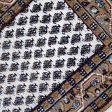 Tapis indien Seraband en laine fait main, années 1970