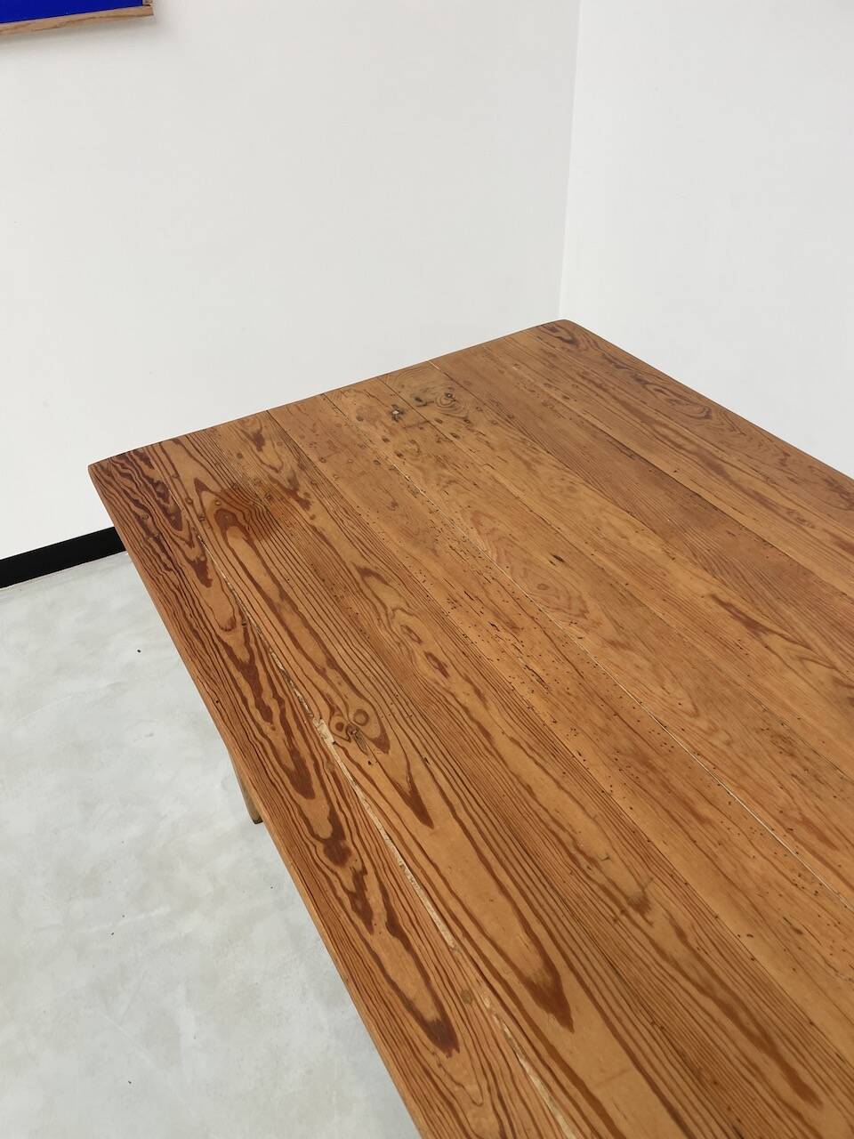 Pine and oak farmhouse table 220 cm