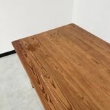 Pine and oak farmhouse table 220 cm