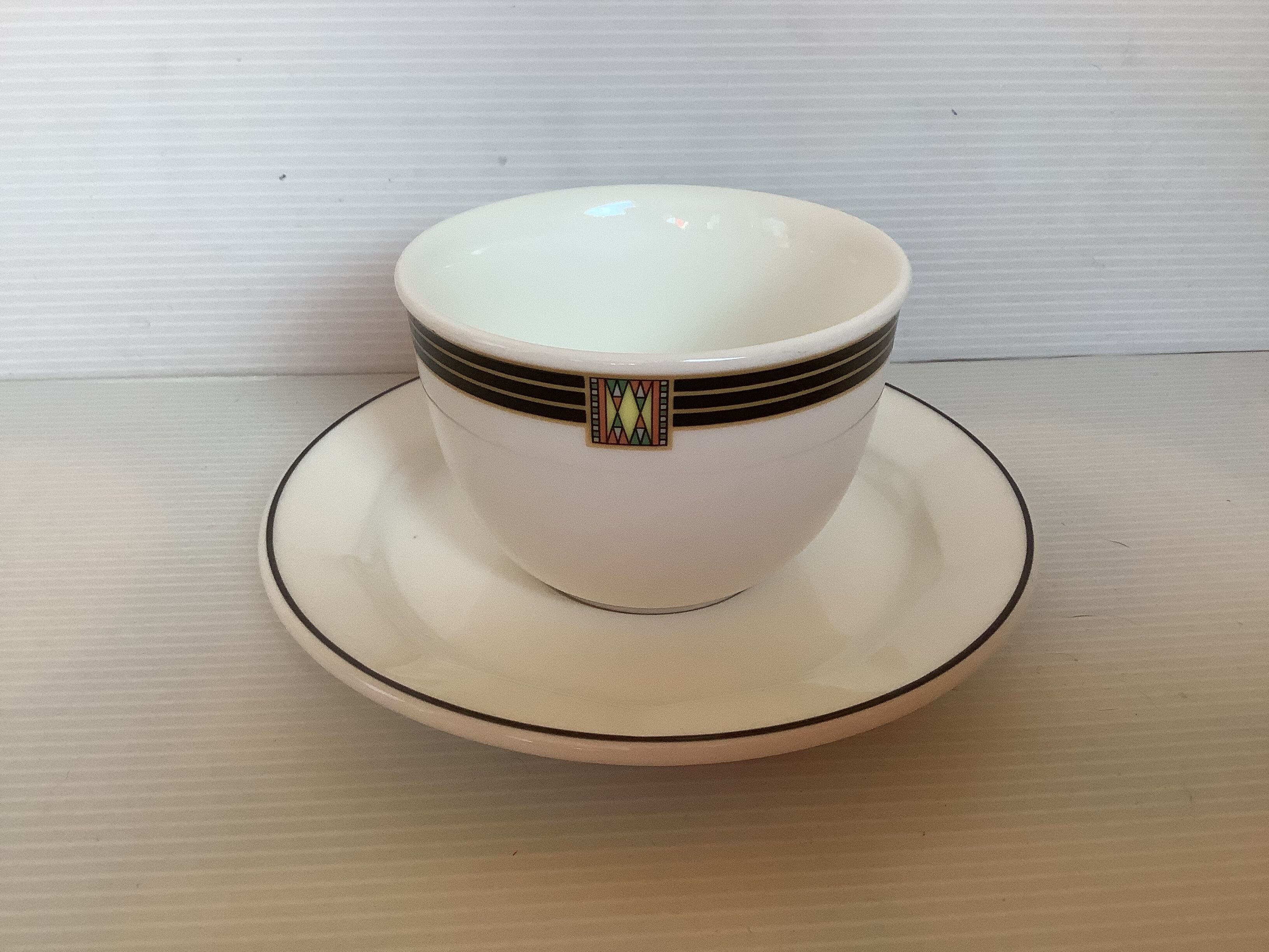 Villeroy and Boch Geo cup and saucer