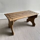 Small wooden bench