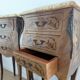 Pair of marquetry bedside tables – Louis XV style