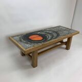 Mid-century design ceramic coffee table, 1970’s