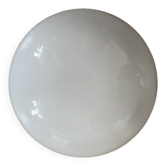 Applique ou plafonnier vintage / Globe Opaline D20cm