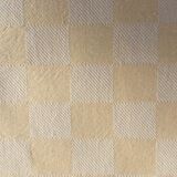 Duo of towels tea towels 37 x 40 damask orange melon