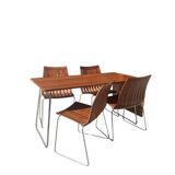 Ensemble de repas Tønnestav par Kjell Richardsen pour Tynes Møbelfabrikk, Norvège, années 1960