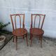 Paire de chaises bistrot