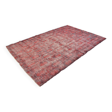 Tapis Oushak turc rouge