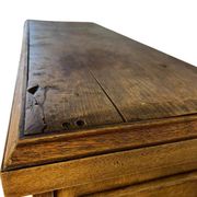 Vintage wooden display cabinet / bookshelf / shelf