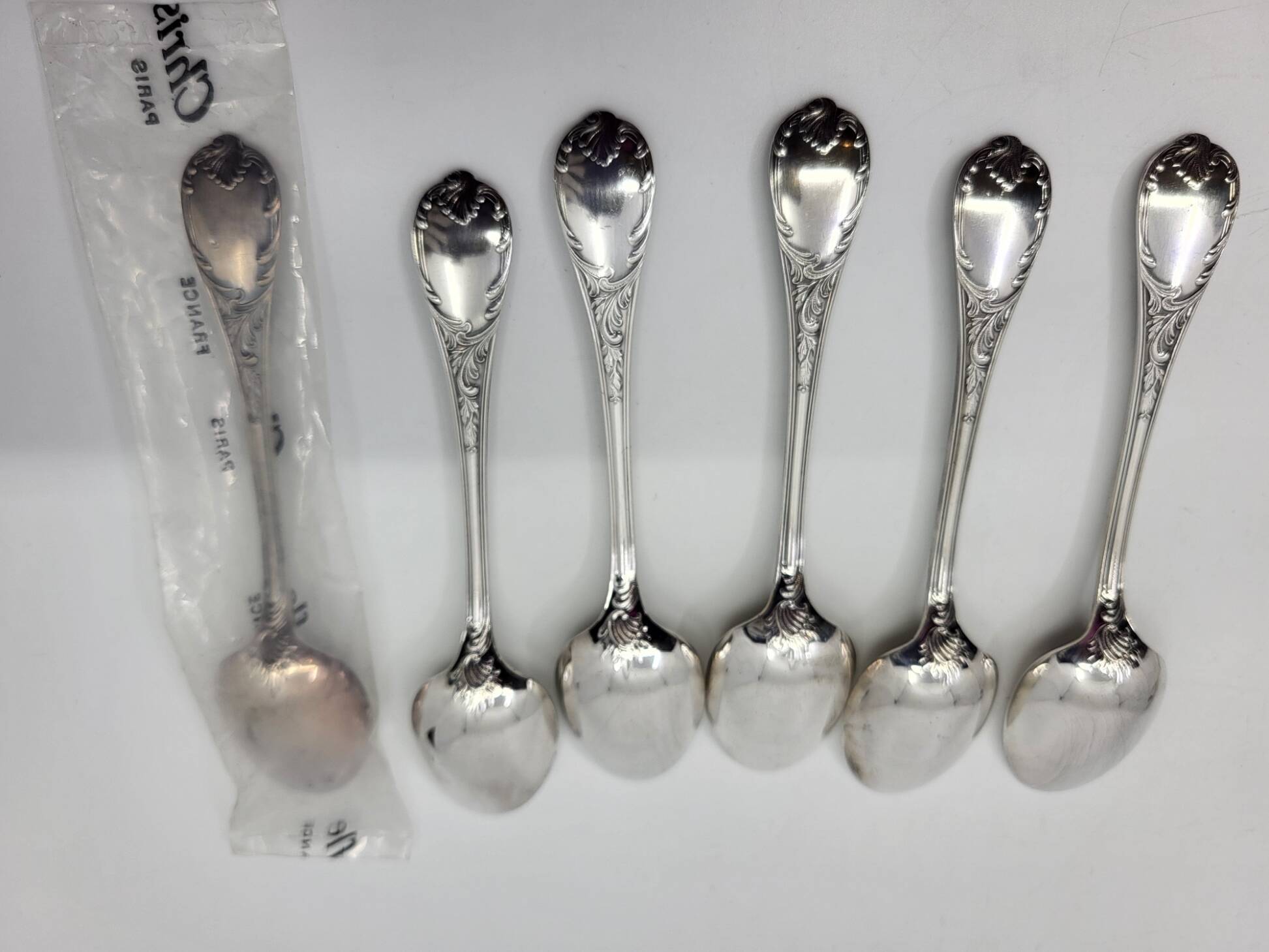 Christofle silverware model Marly (set of 24) France