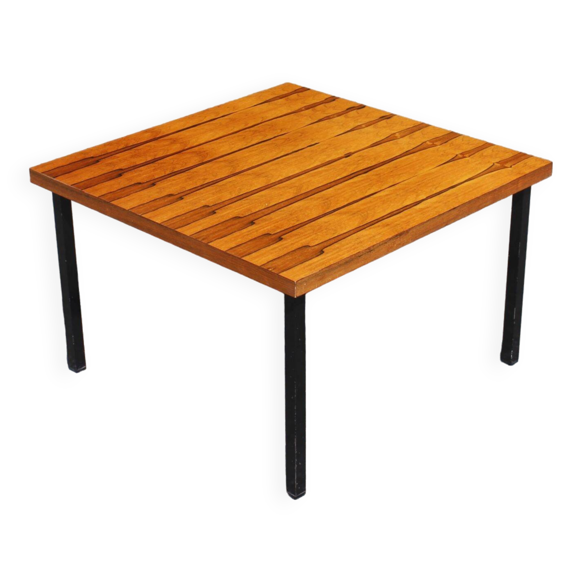 Table basse moderniste en palissandre de Rio, Mutz 1950s