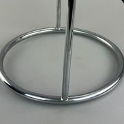 Lampe à boule de table space age design verre métal, 60s 70s