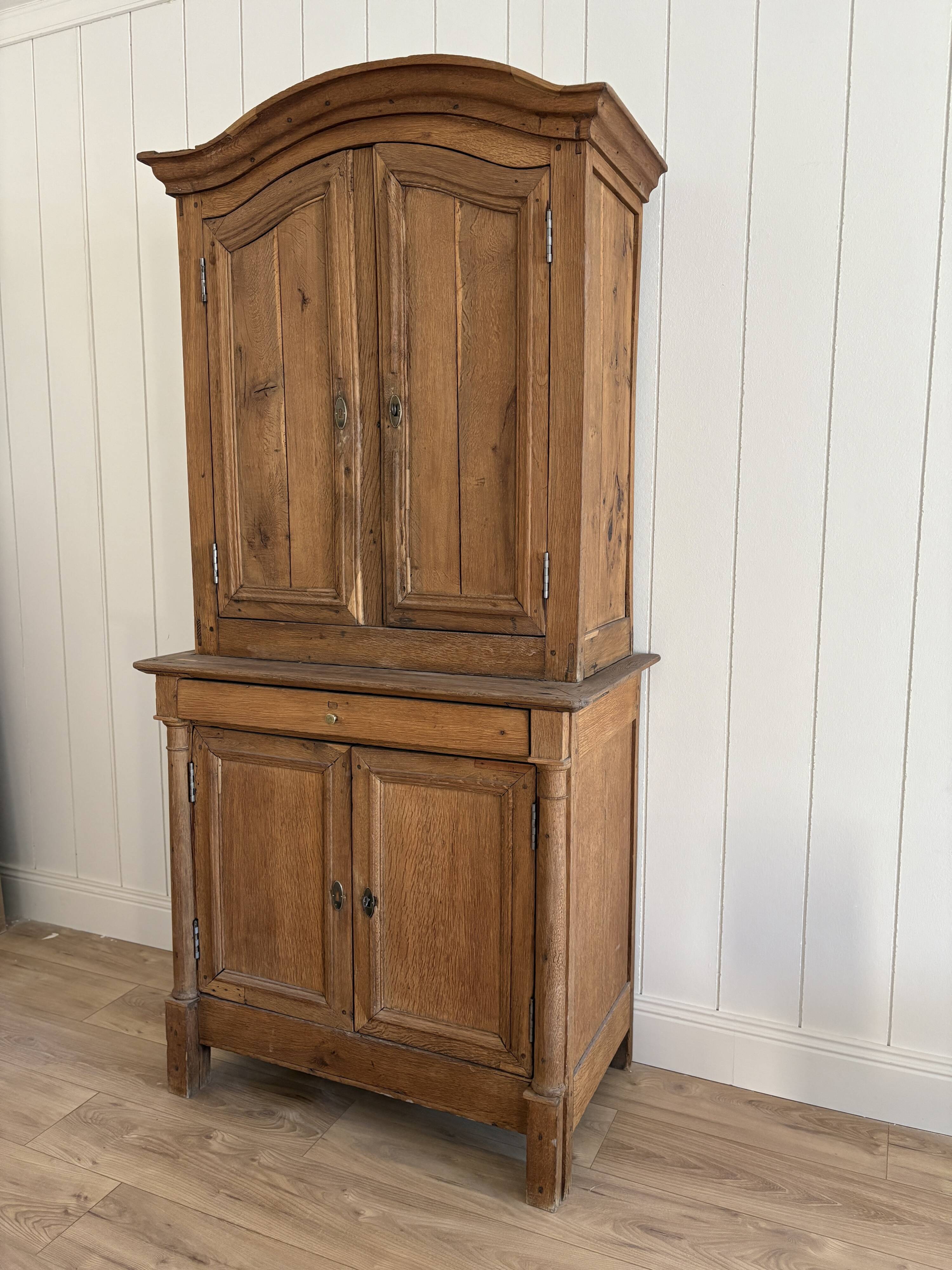 Antique solid oak dresser