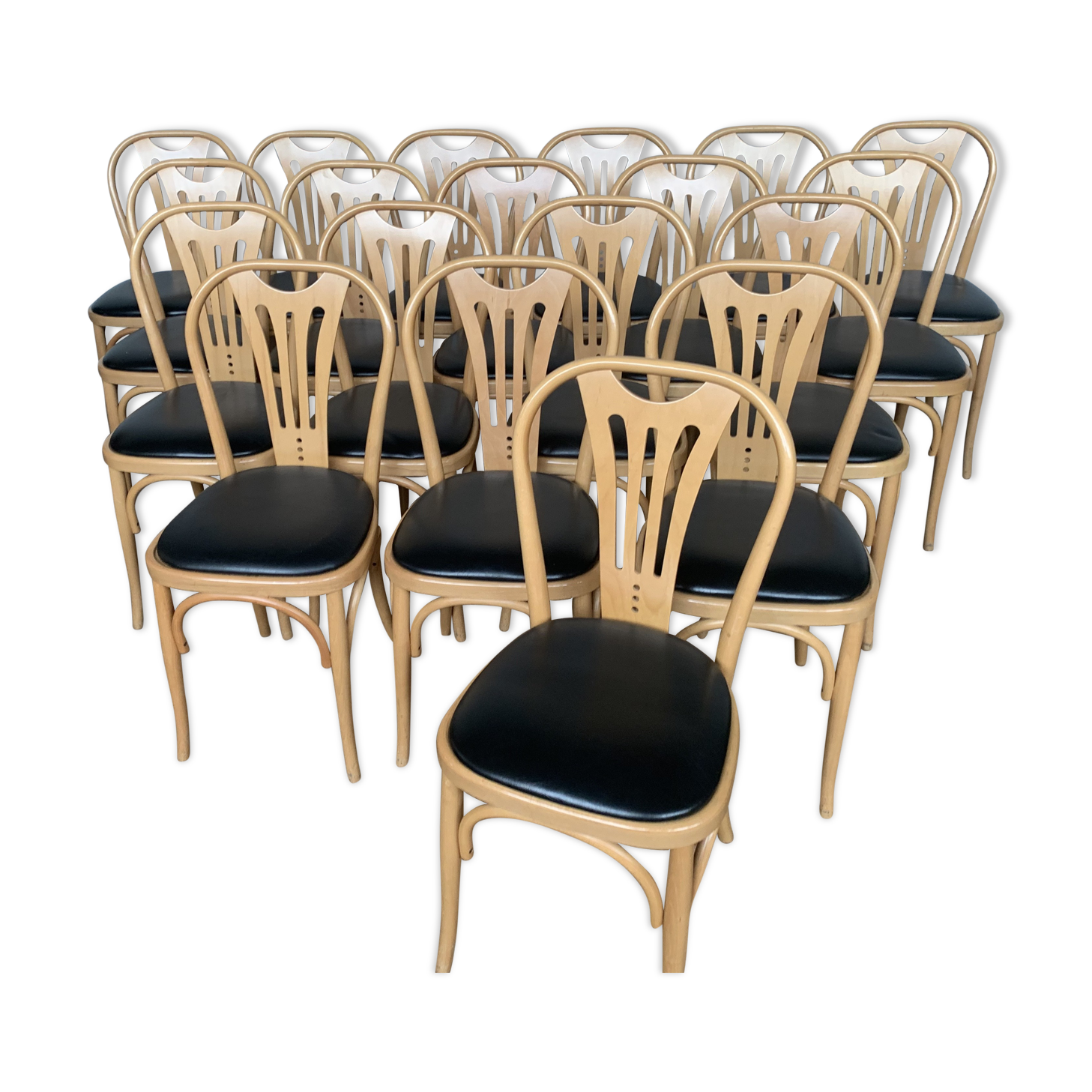 Series of 24 chairs