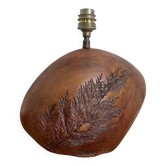 Pied de lampe en céramique, années 60