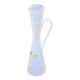 Opaline blown glass vase, Tuscany, Italy, 1960s-70s
