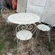 Salon de jardin vert
