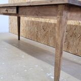 Oak farmhouse table