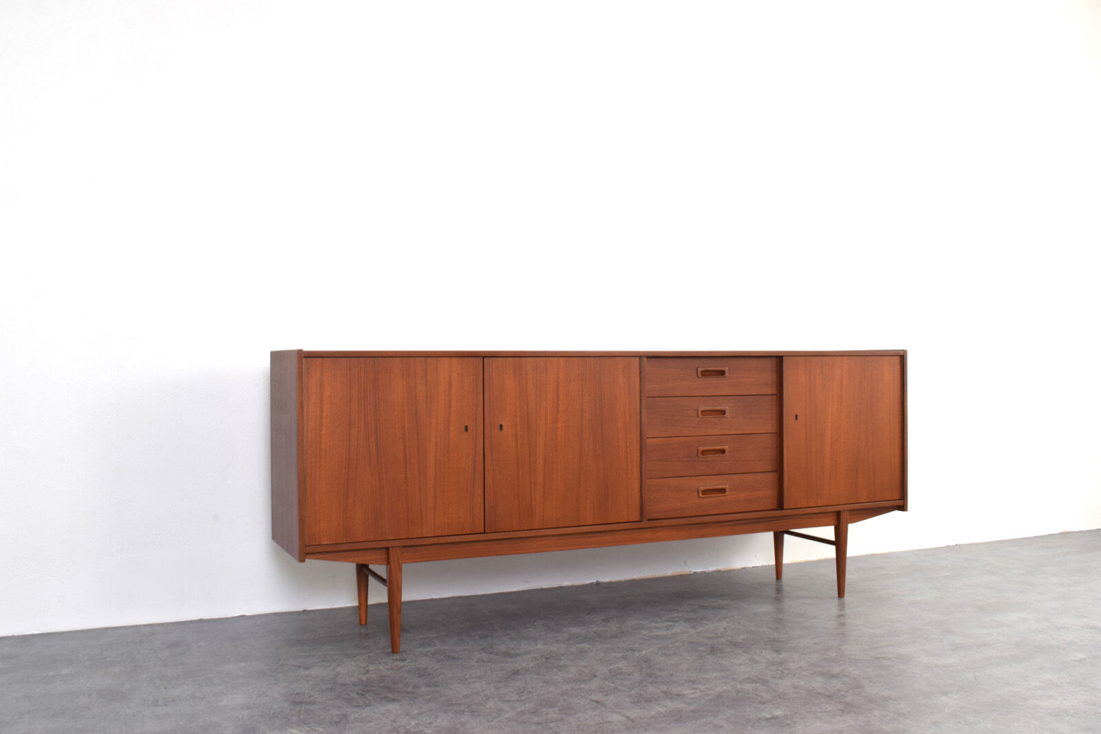 Mid-Century Danish Teak Sideboard, 1960s.