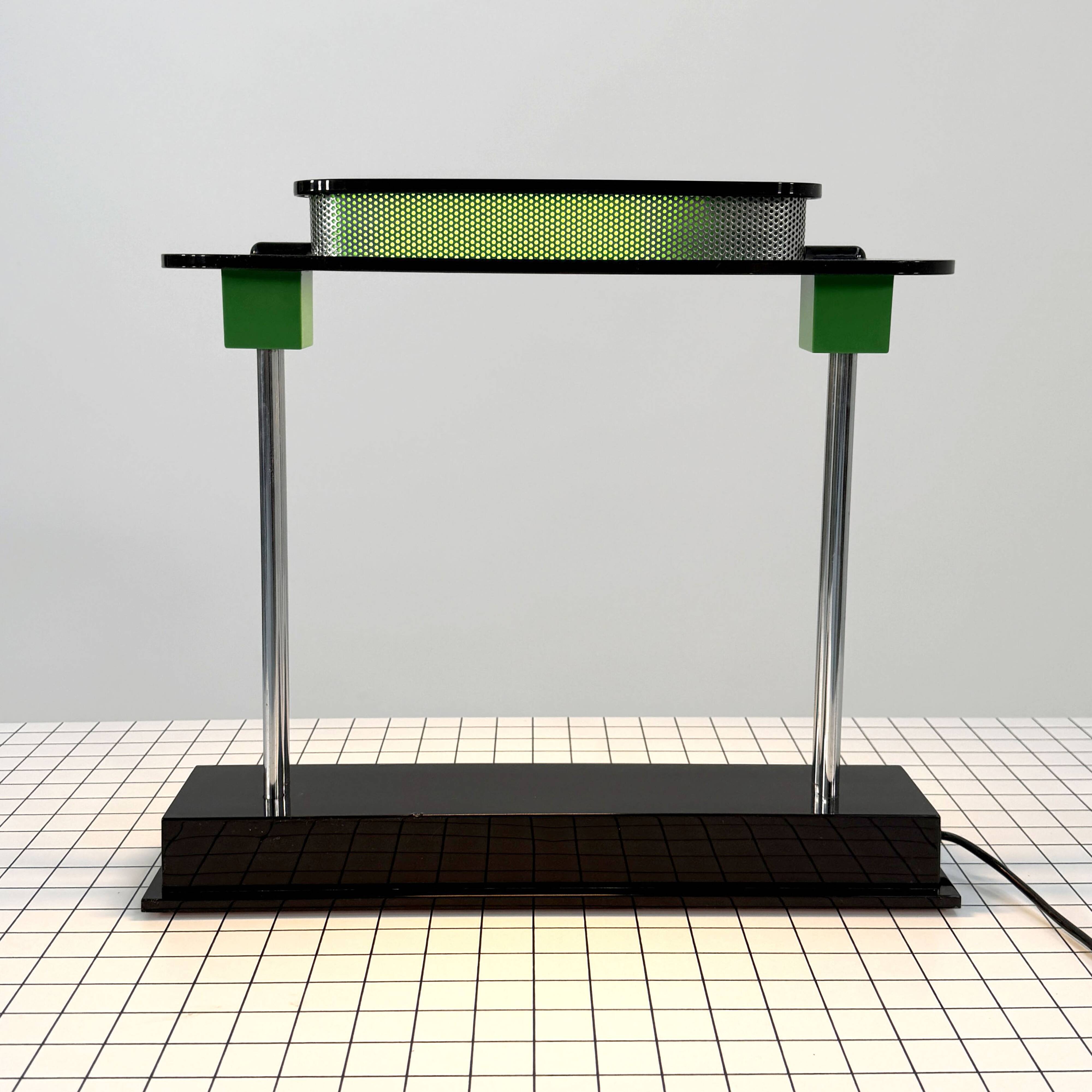 Pausania desk lamp by Ettore Sottsass for Artemide 1980