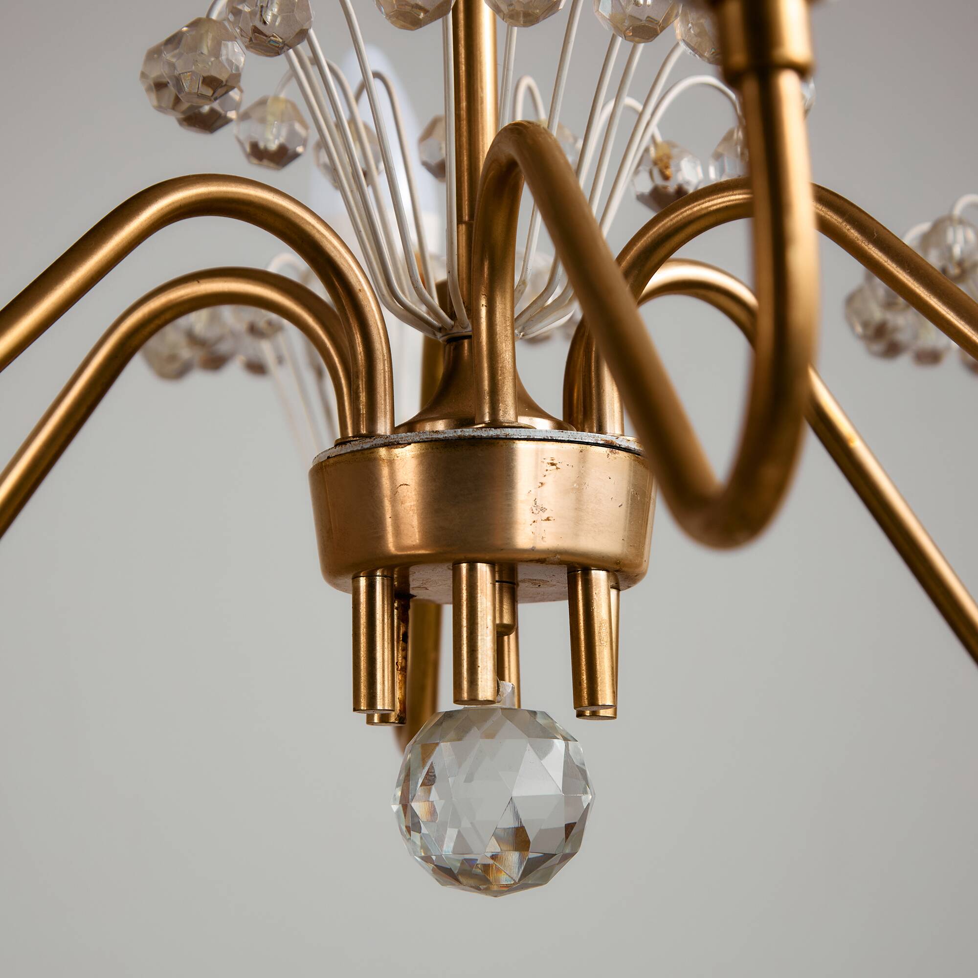 Fontaine chandelier by Emil Stejnar for Rupert Nikoll