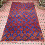 Carpet beni ouarain 231 x 144 cm,