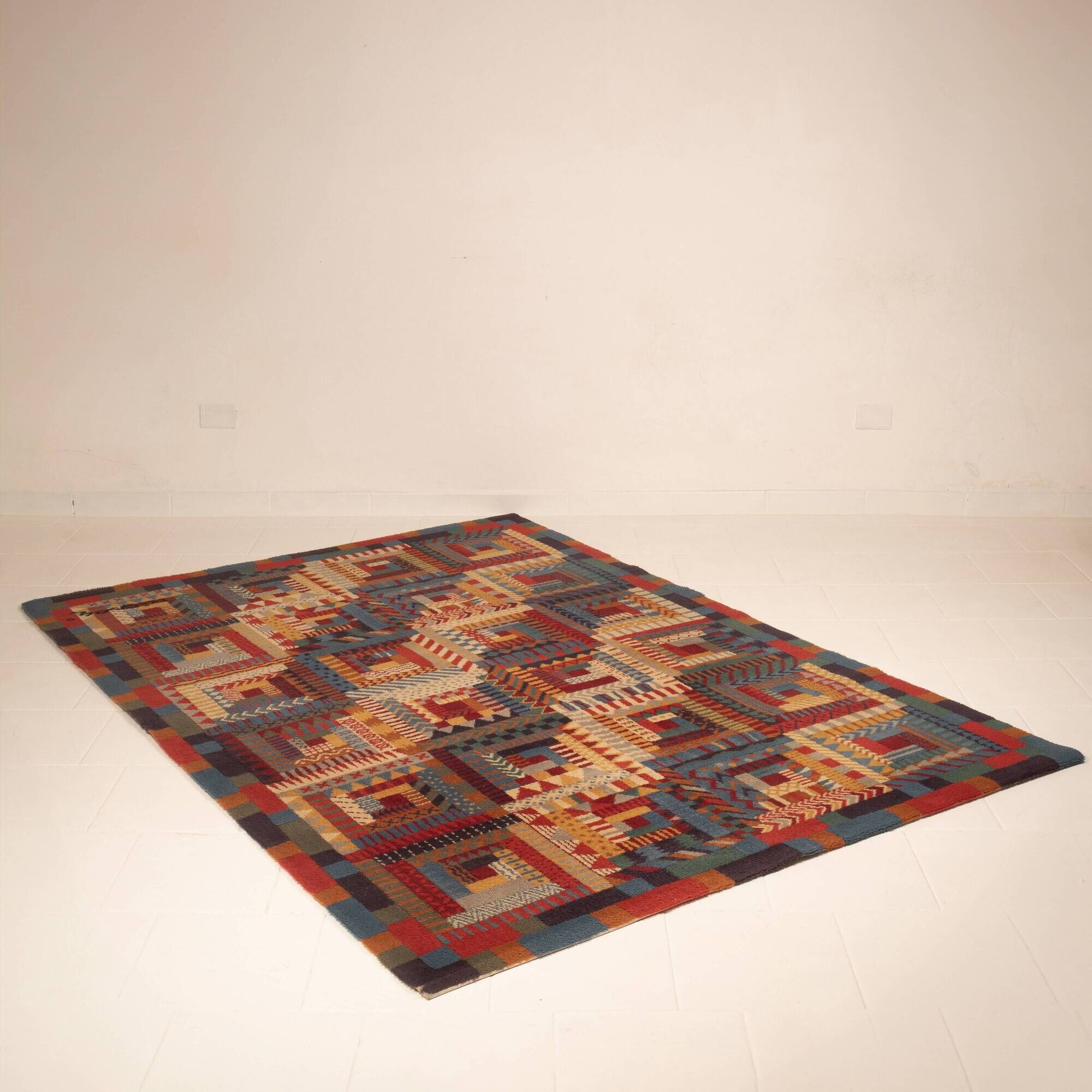 Orion T101 wool rug by Ottavio Missoni for Missoni, 1991