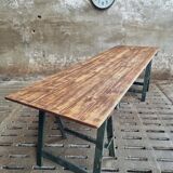 Old table trestle table garden table or dining table