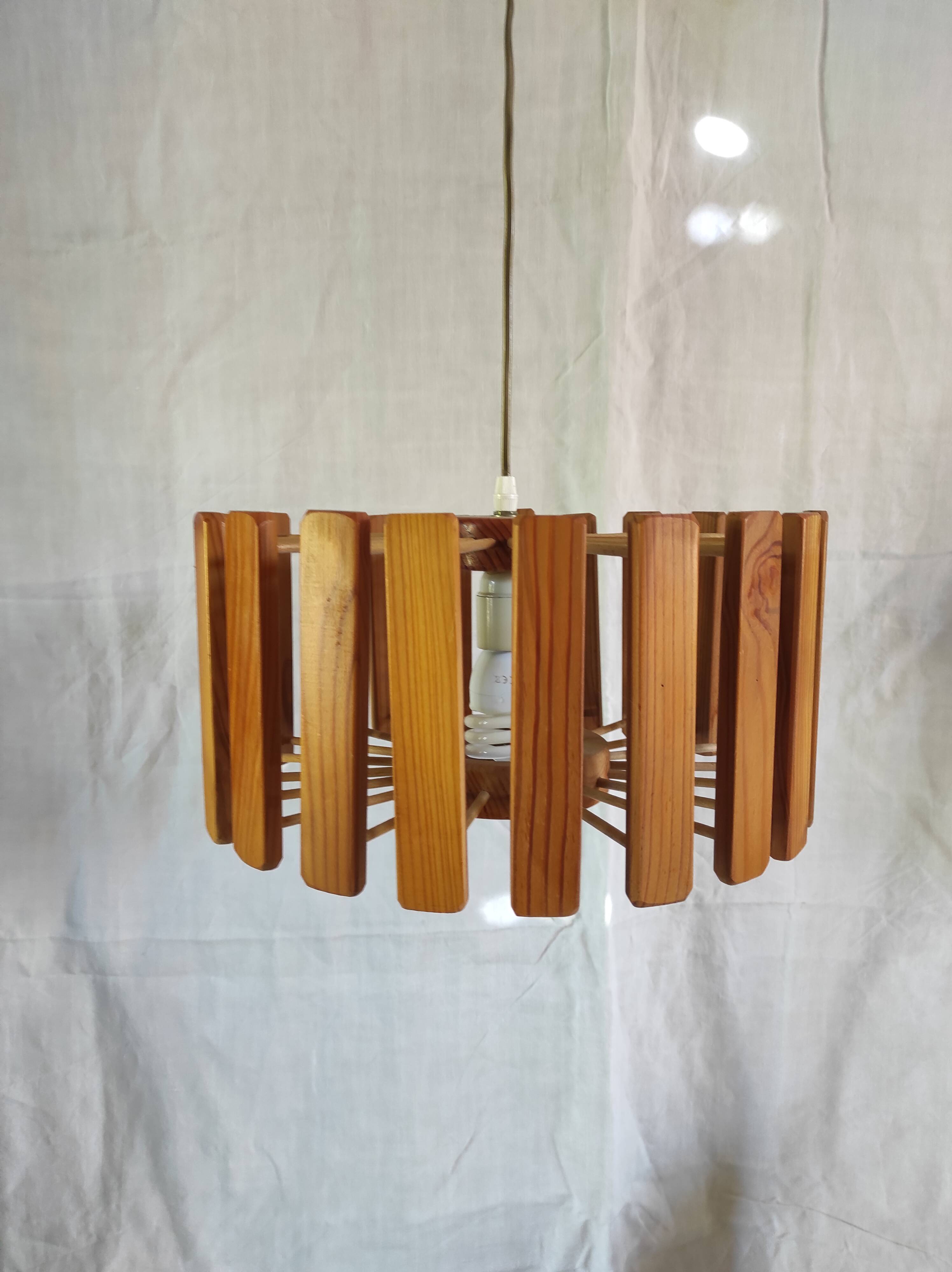 Scandinavian pendant lamp from the 60s