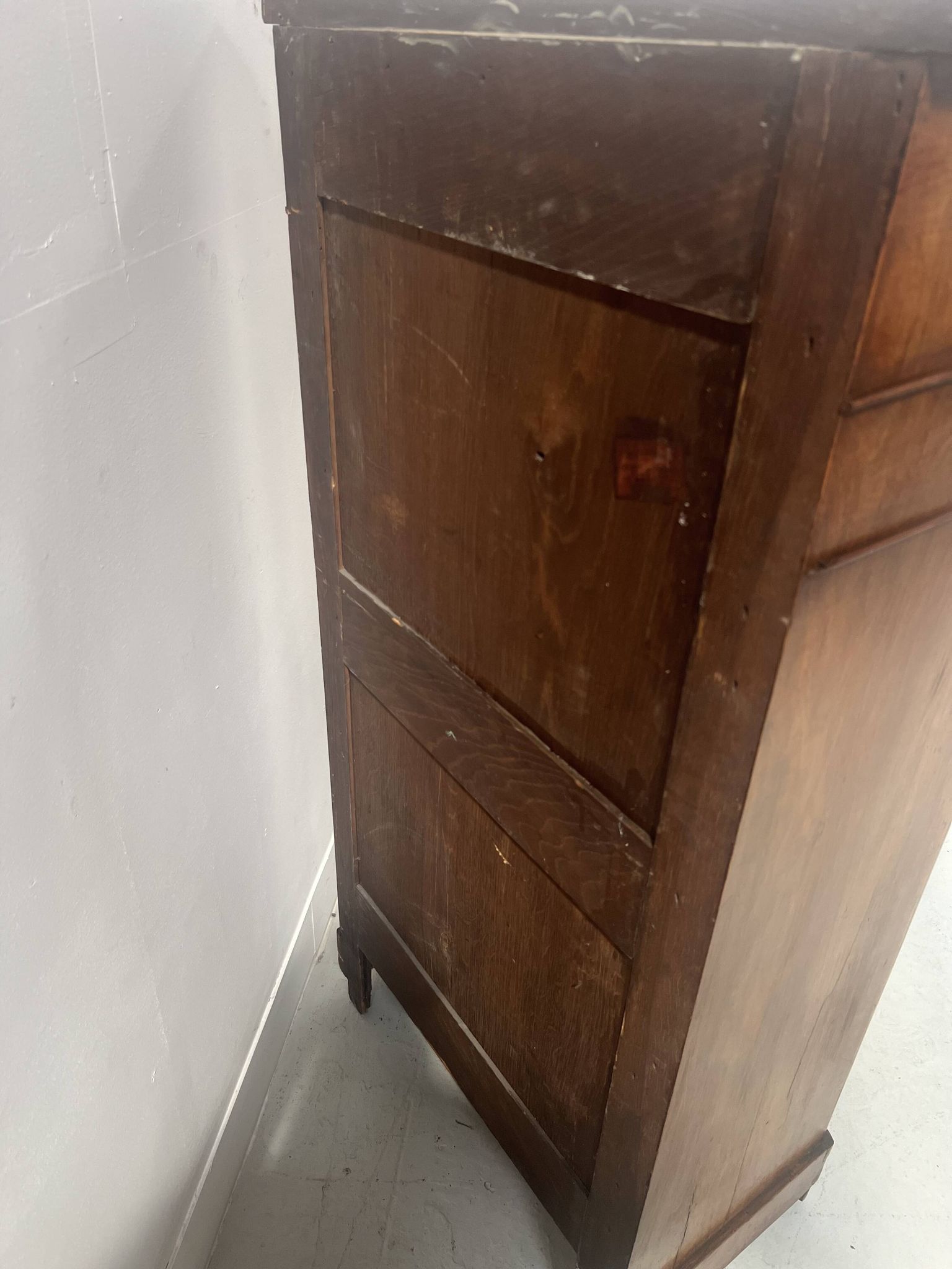 Old 19th century notary's clerk's desk
