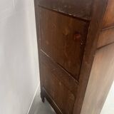 Old 19th century notary's clerk's desk