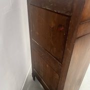 Old 19th century notary's clerk's desk