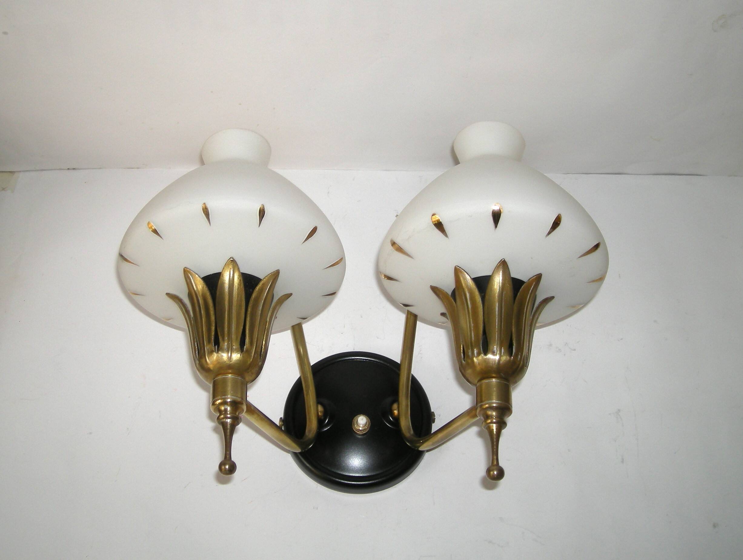 Double wall light Lunel from the 1950s.