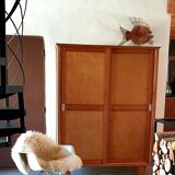 Parisian wardrobe with sliding doors