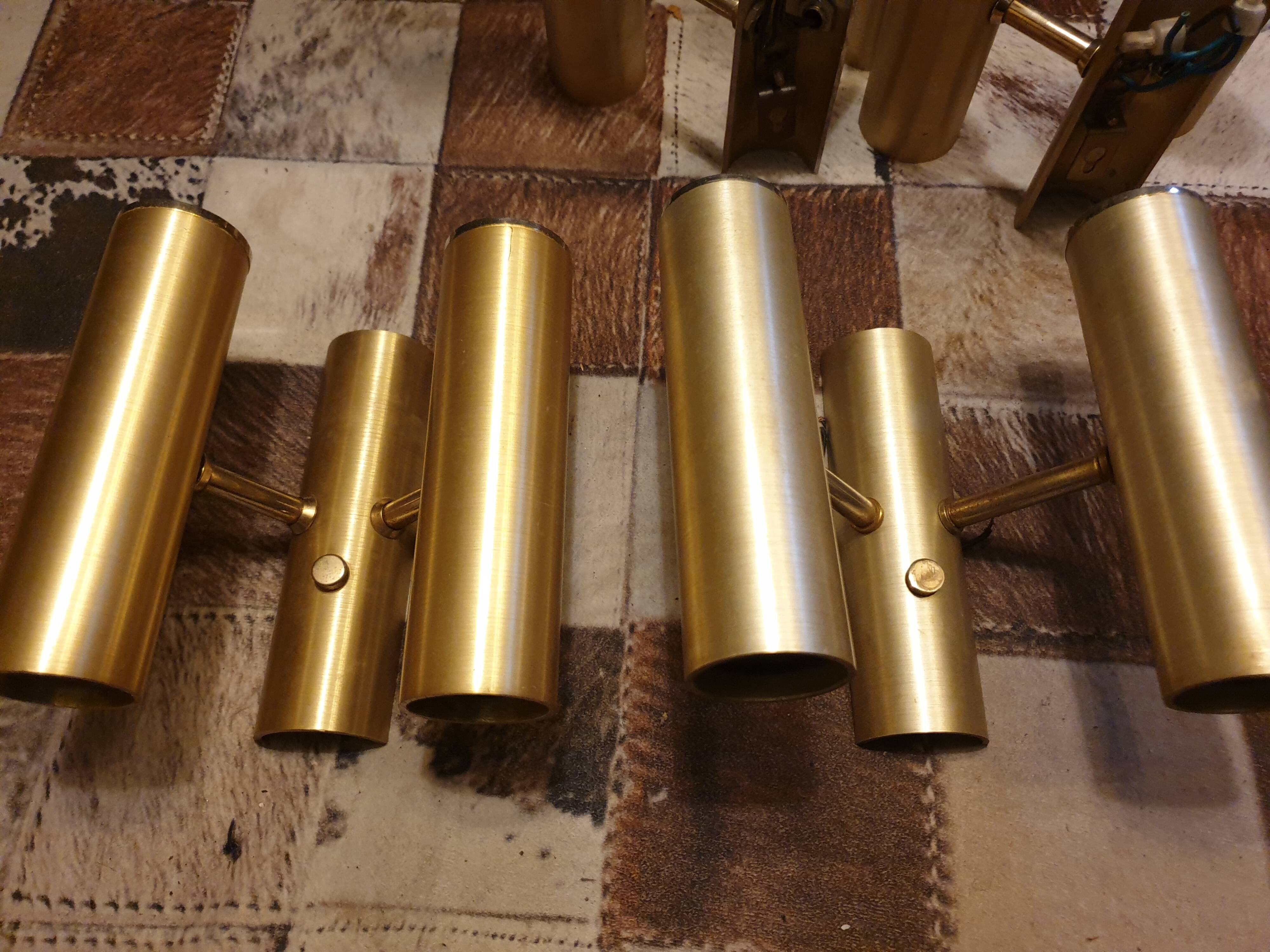 4 Italian contemporary design wall lights