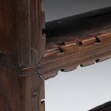 Antique Art Populaire Cabinet, France, 19th Century