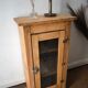 Antique pine and hammered glass confiturier - Renovated