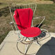 Fauteuil de jardin vintage Homecrest 1960 pivotant