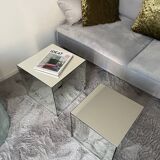 Lot de 2 bouts de canapé miroir AMPM