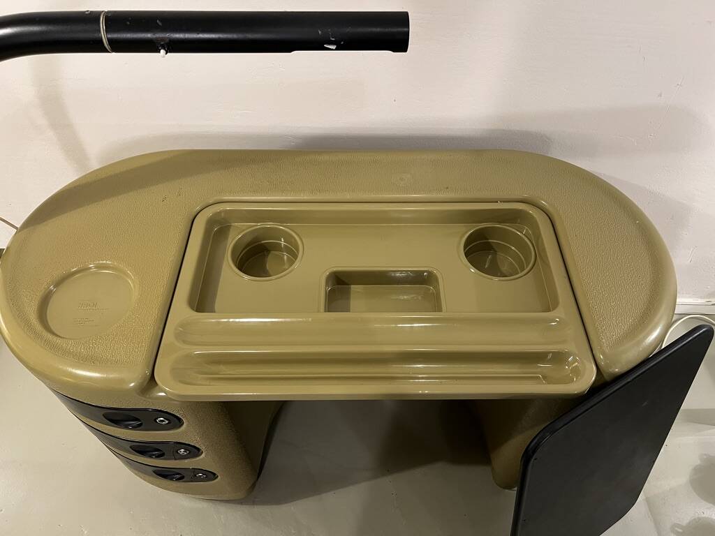 Bureau HADI Ernest Igl Hadi & Bayer années 70 vintage space age