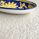 oval plate in artisanal earthenware Decor Sun & Lemons
