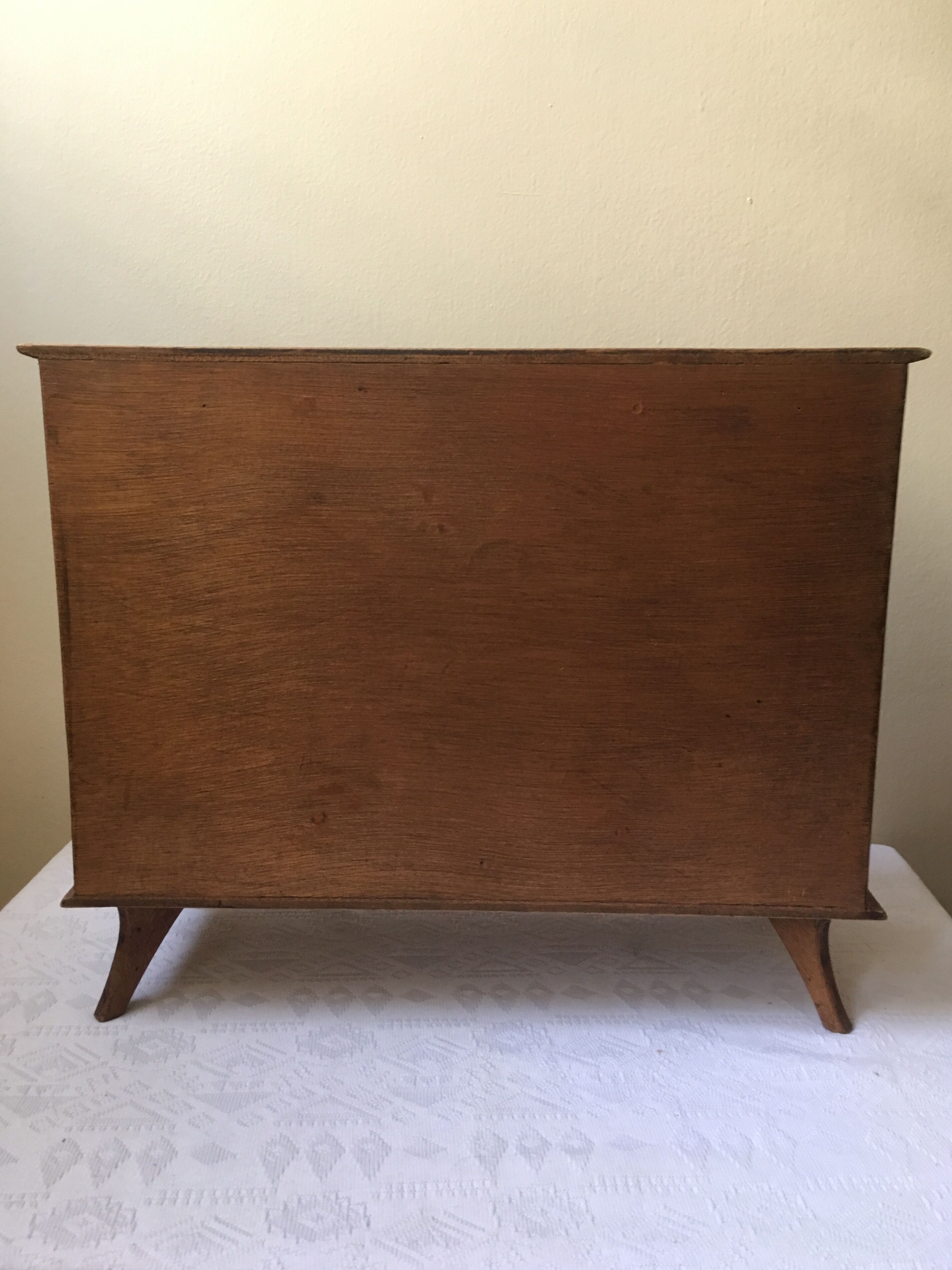 Doll cabinet 3 wooden doors with mirror