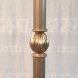 Tripod floor lamp in gilded brass – 60s/70s