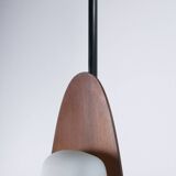 TEAK FLOOR LAMP BY GIOFFREDO REGGIANI 1969 REGGIANI PUBLISHER